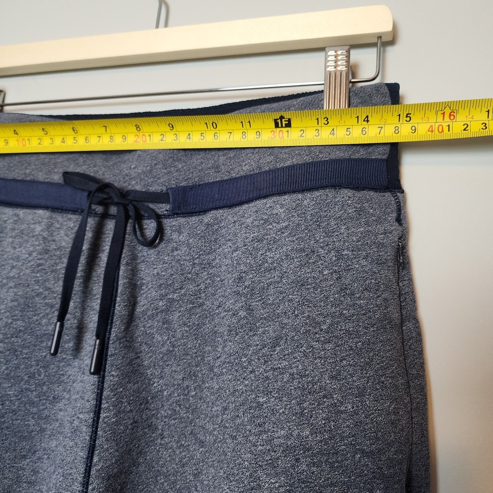 Lululemon Heathered Navy Blue Drawstring Jogger Sweatpants Size 8 - Picture 7 of 10
